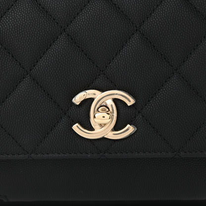 Chanel Caviar Quilted Small Business Affinity Flap Black 8 of 11