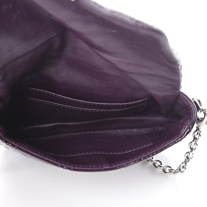 Christian Dior Patent Cannage Mini New Lock Purple 5 of 11