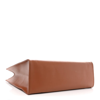 Telfar Vegan Leather Medium Shopping Bag Tan 4 of 9