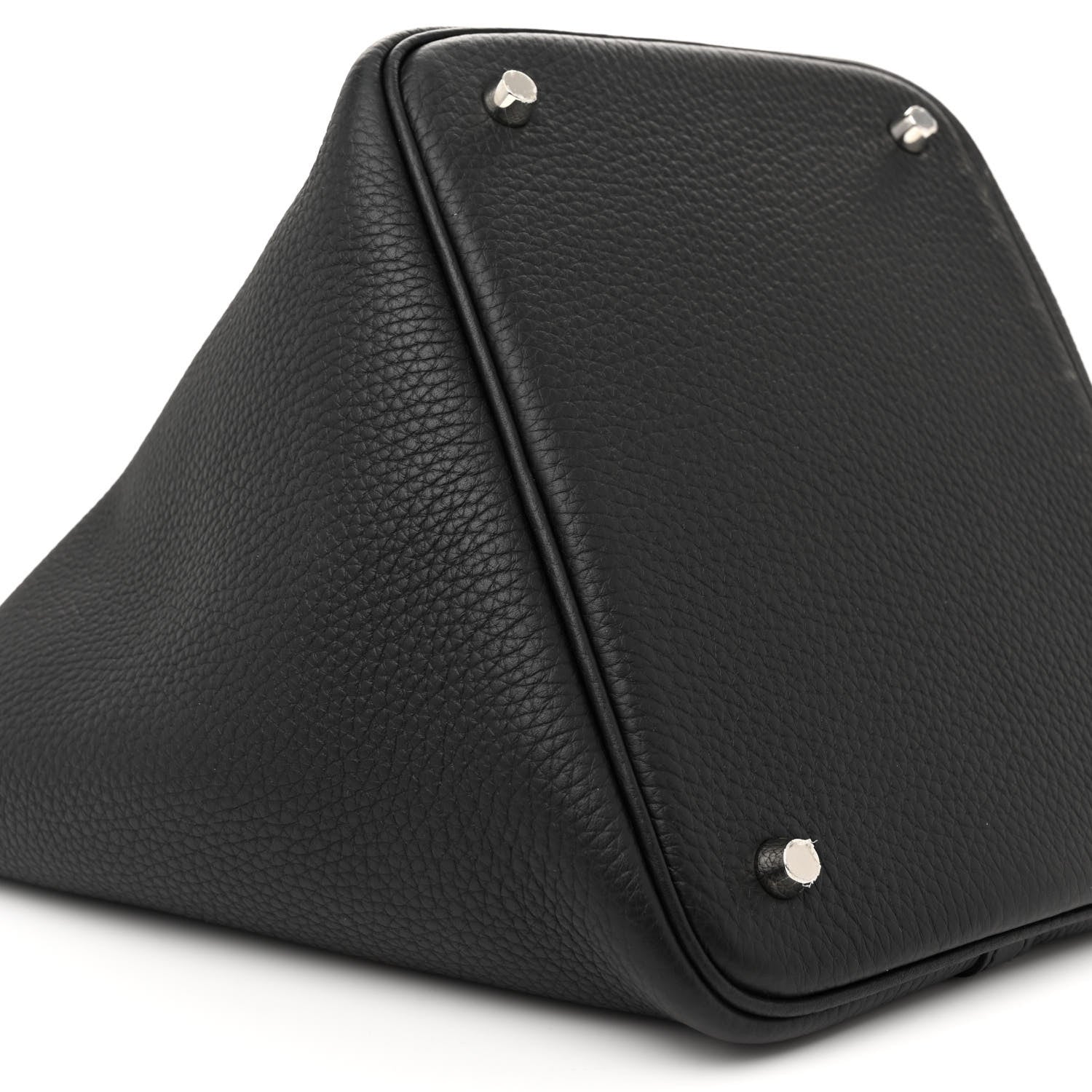 Hermes Taurillon Clemence Picotin Lock 22 MM Black 9 of 11