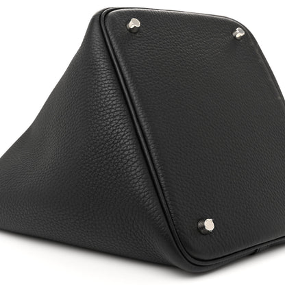 Hermes Taurillon Clemence Picotin Lock 22 MM Black 9 of 11