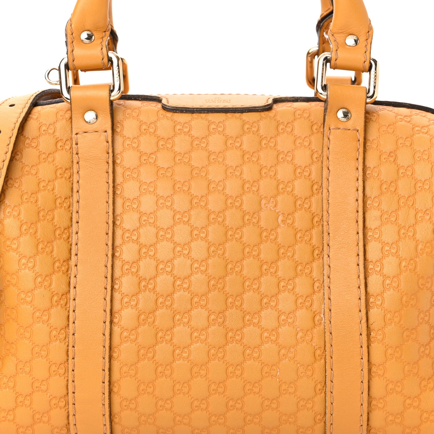 Gucci Microguccissima Small Boston Yellow 8 of 12