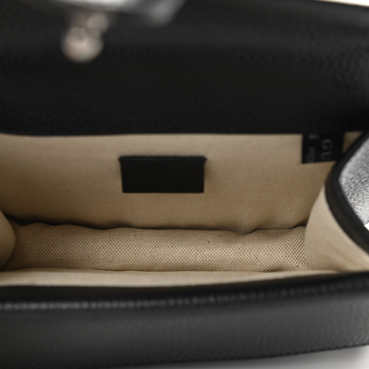Gucci Calfskin Mini Dionysus Shoulder Bag Black 5 of 10