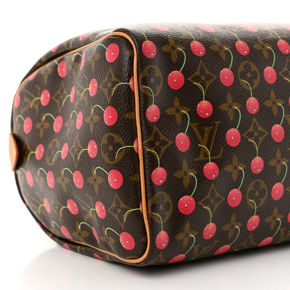 Louis Vuitton Monogram Cerises Speedy 25 9 of 12