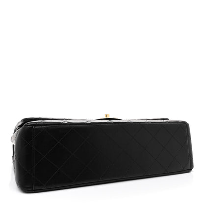Chanel Lambskin Quilted Maxi Double Flap Black 4 of 12