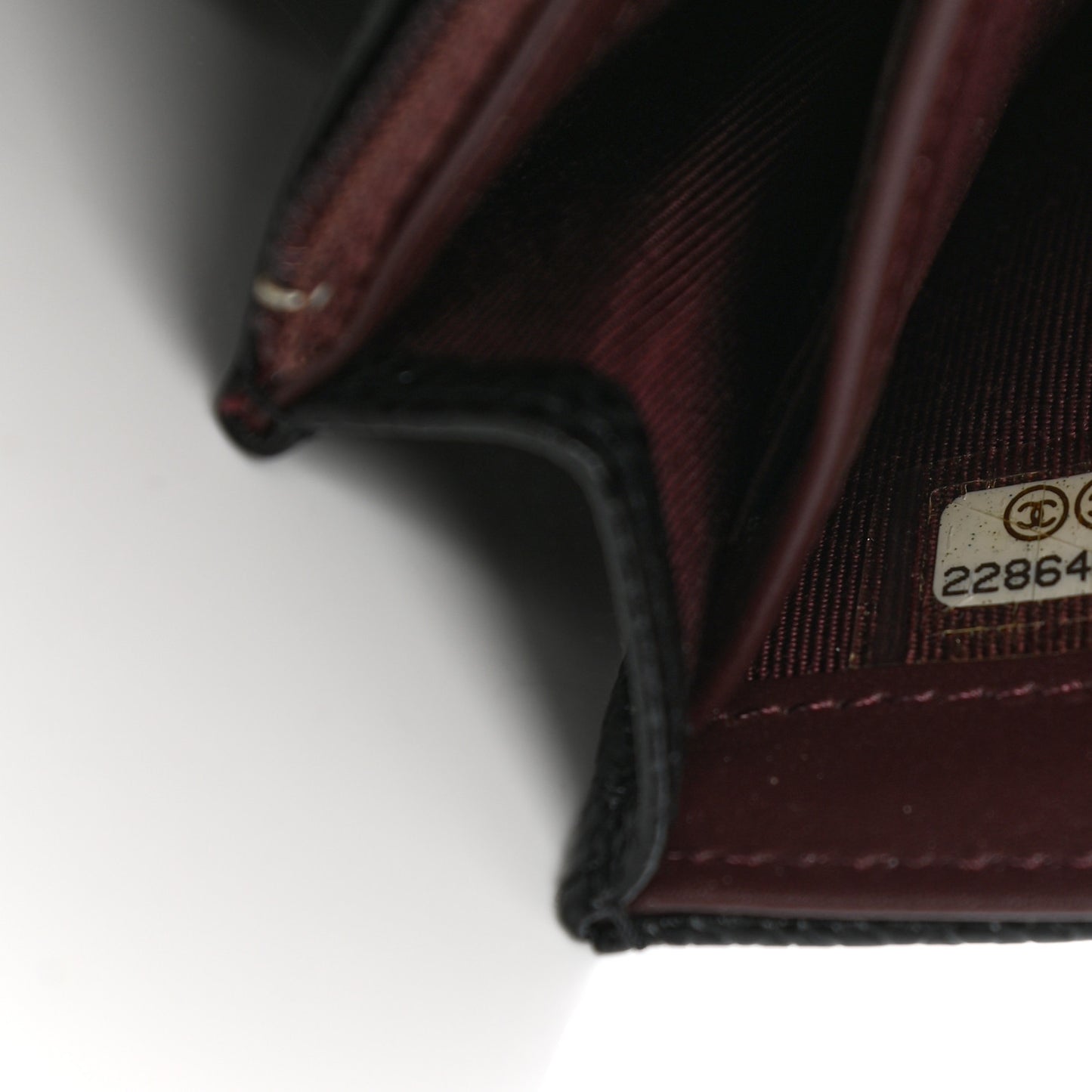 Caviar Quilted Large Flap Wallet Black