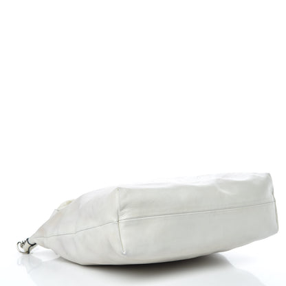 Chanel Lambskin Chain CC Tote White 5 of 28