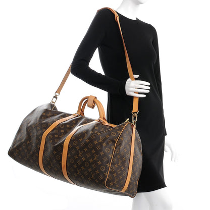 Louis Vuitton Monogram Keepall Bandouliere 60 2 of 13