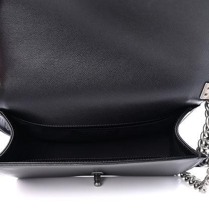 Chanel Caviar Quilted Medium Boy Flap Black 4 of 6