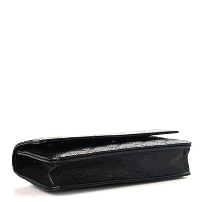 Chanel Caviar Quilted Wallet on Chain WOC Black 4 of 11