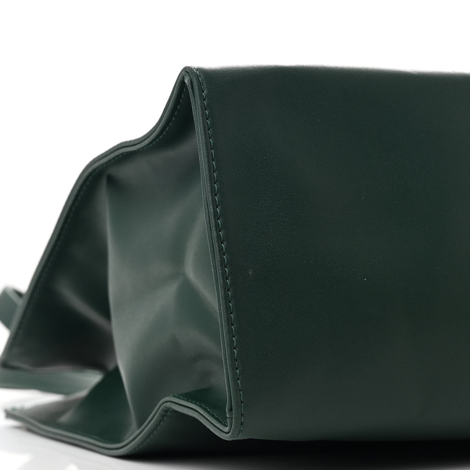 Telfar Vegan Leather Medium Shopping Bag Dark Olive 8 of 9