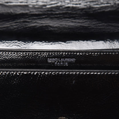 Saint Laurent Patent Medium Monogram Sunset Black 7 of 12