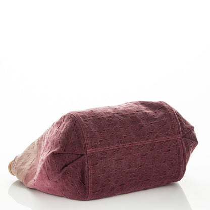 Louis Vuitton Denim Quilted Monogram Sunbeam Rouge Fauviste 4 of 7