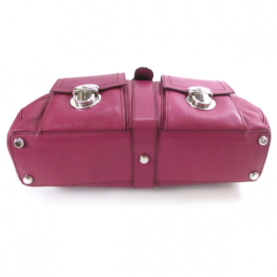Leather Venetia Fuchsia