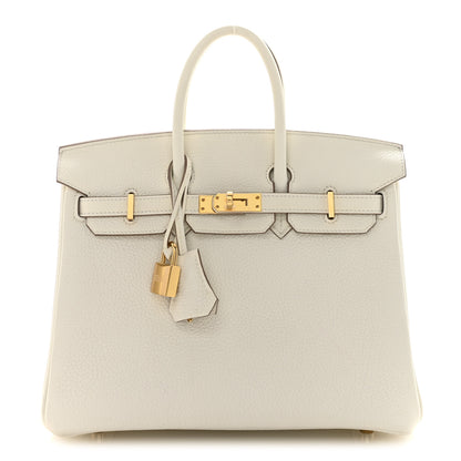 Hermes Togo Birkin 25 Craie 1 of 11