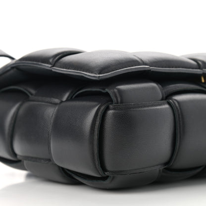 Bottega Veneta Nappa Maxi Intreccio Padded Cassette Crossbody Bag Black 9 of 14