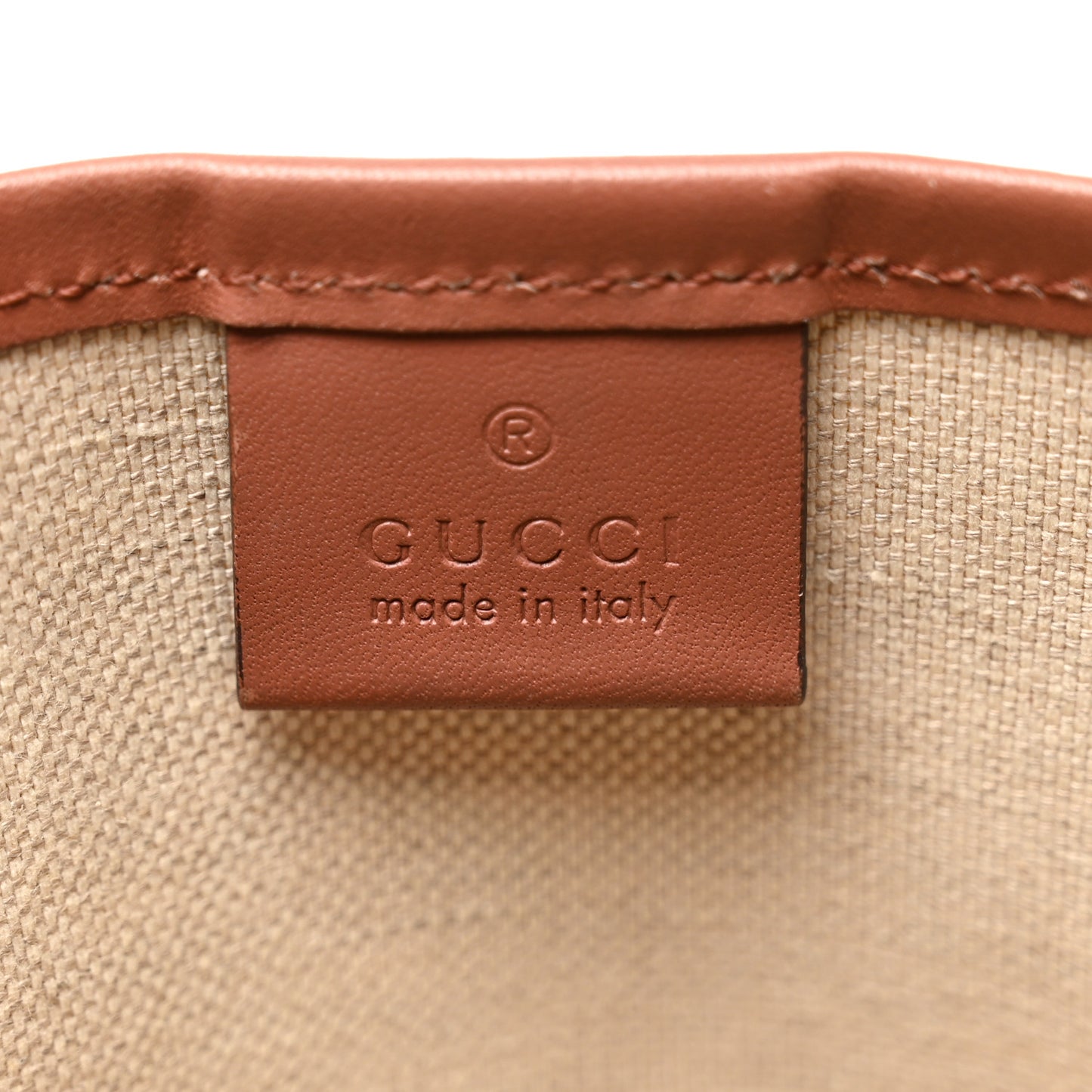 GG Supreme Stars Tote Brown Pink
