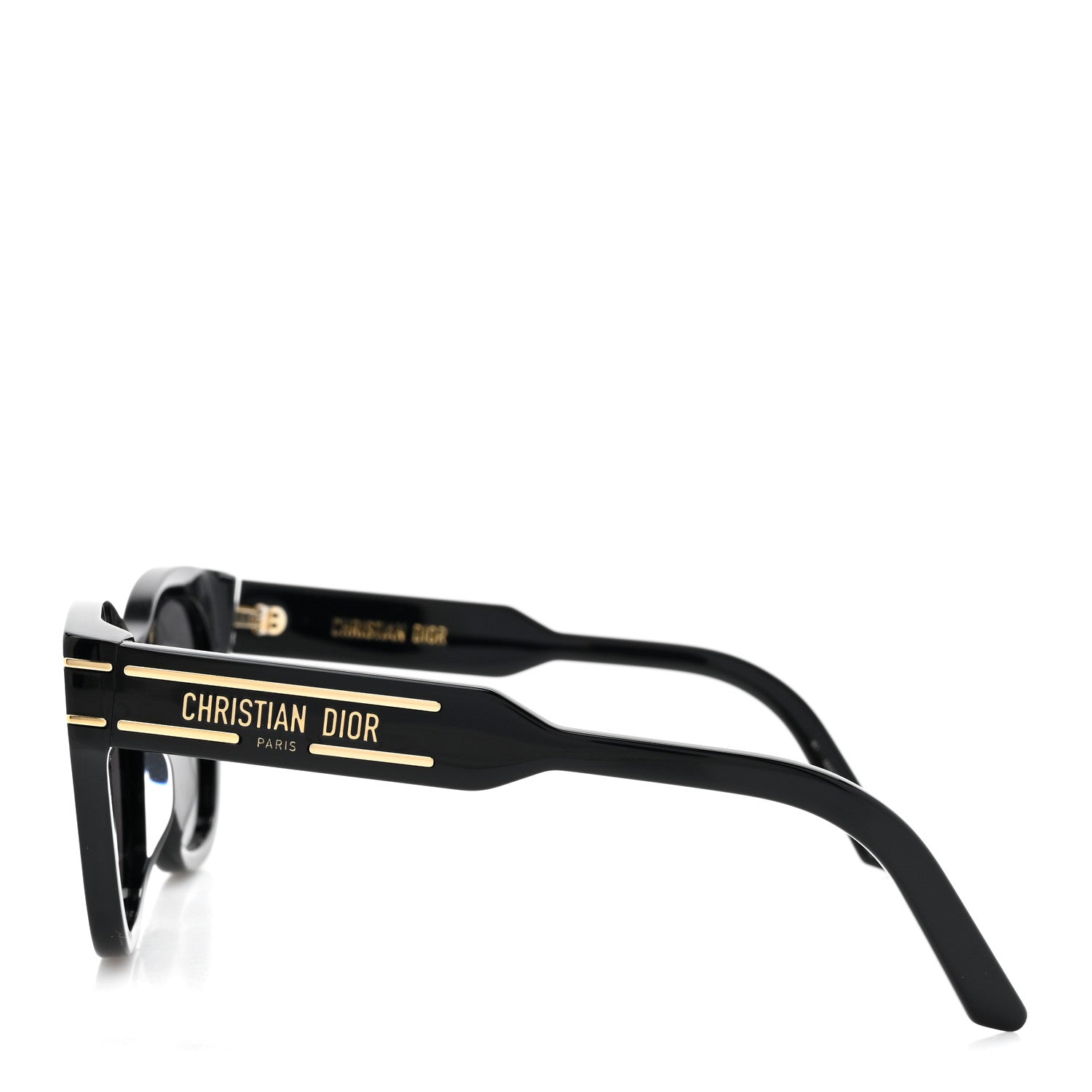 Christian Dior Diorsignature B4I Square Sunglasses Black 3 of 6