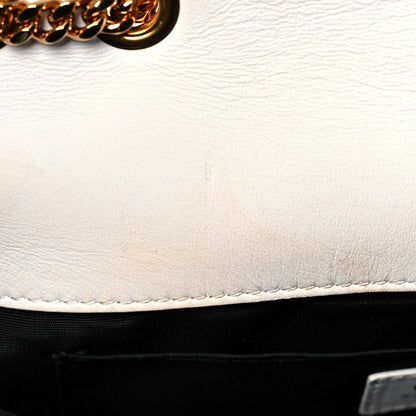 Versace Nappa Quilted Medusa Chain Crossbody White 9 of 10
