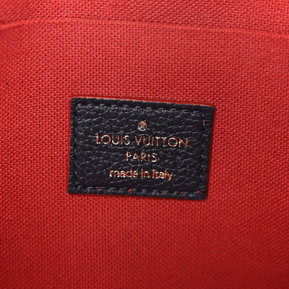Louis Vuitton Empreinte Pochette Felicie Chain Wallet Marine Rouge 7 of 15