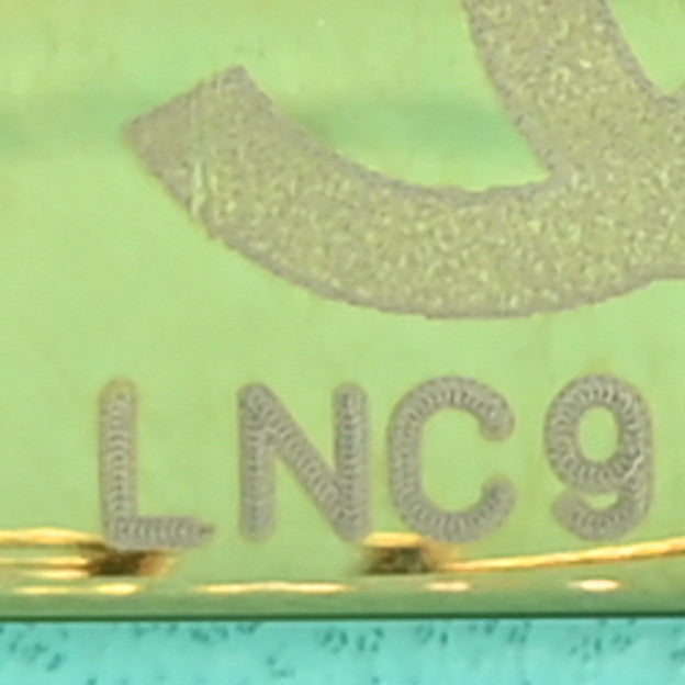 Shiny Lambskin Quilted Coco Trip Flap Bag Turquoise