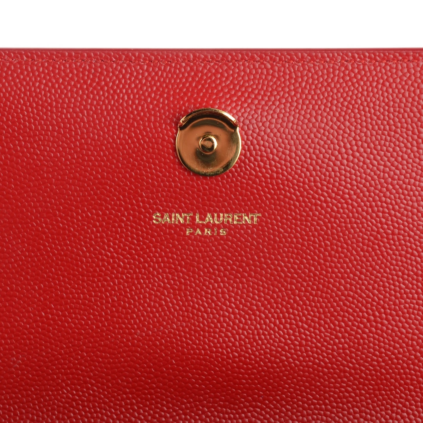 Grain De Poudre Small Classic Monogram Satchel Red