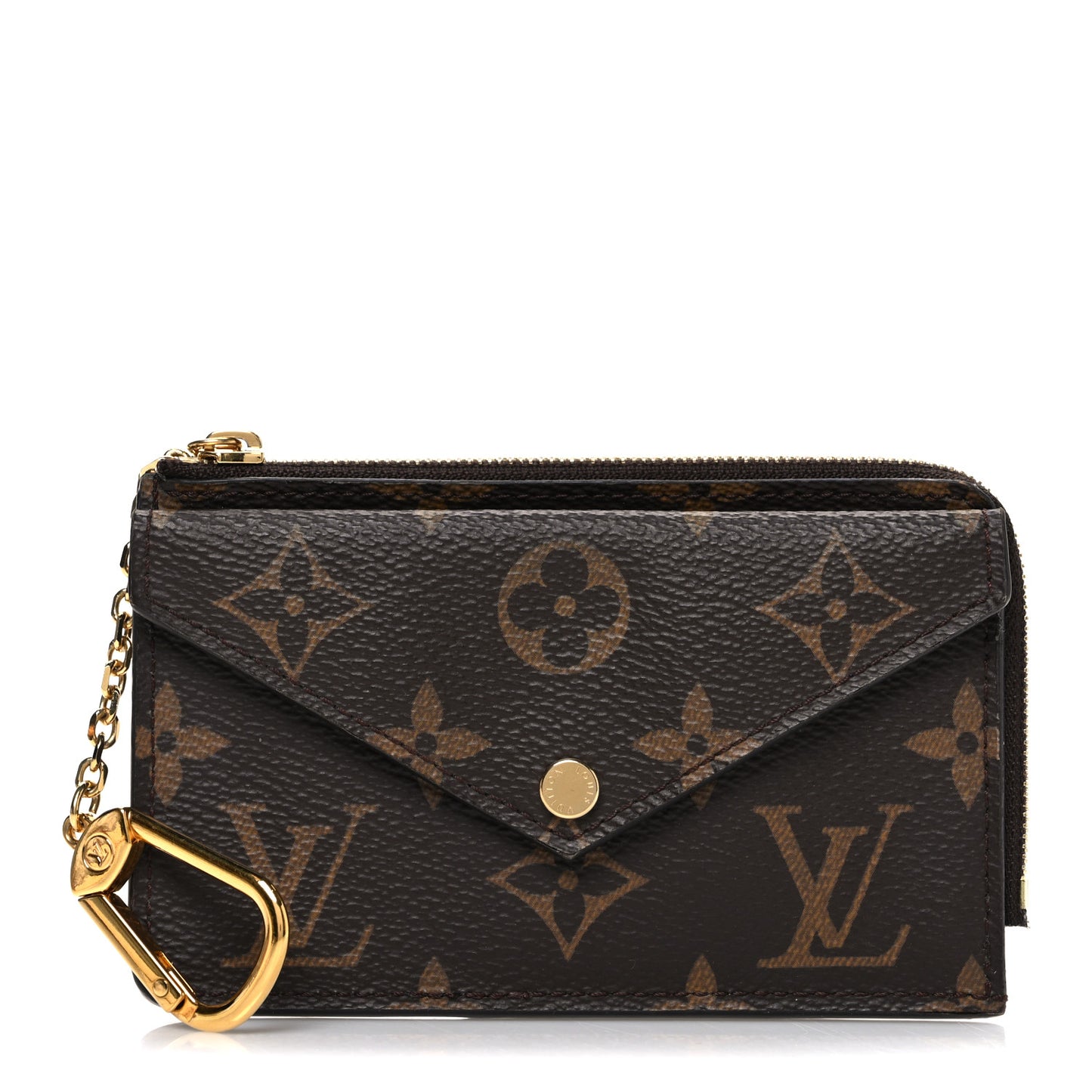 Monogram Recto Verso Card Holder Black
