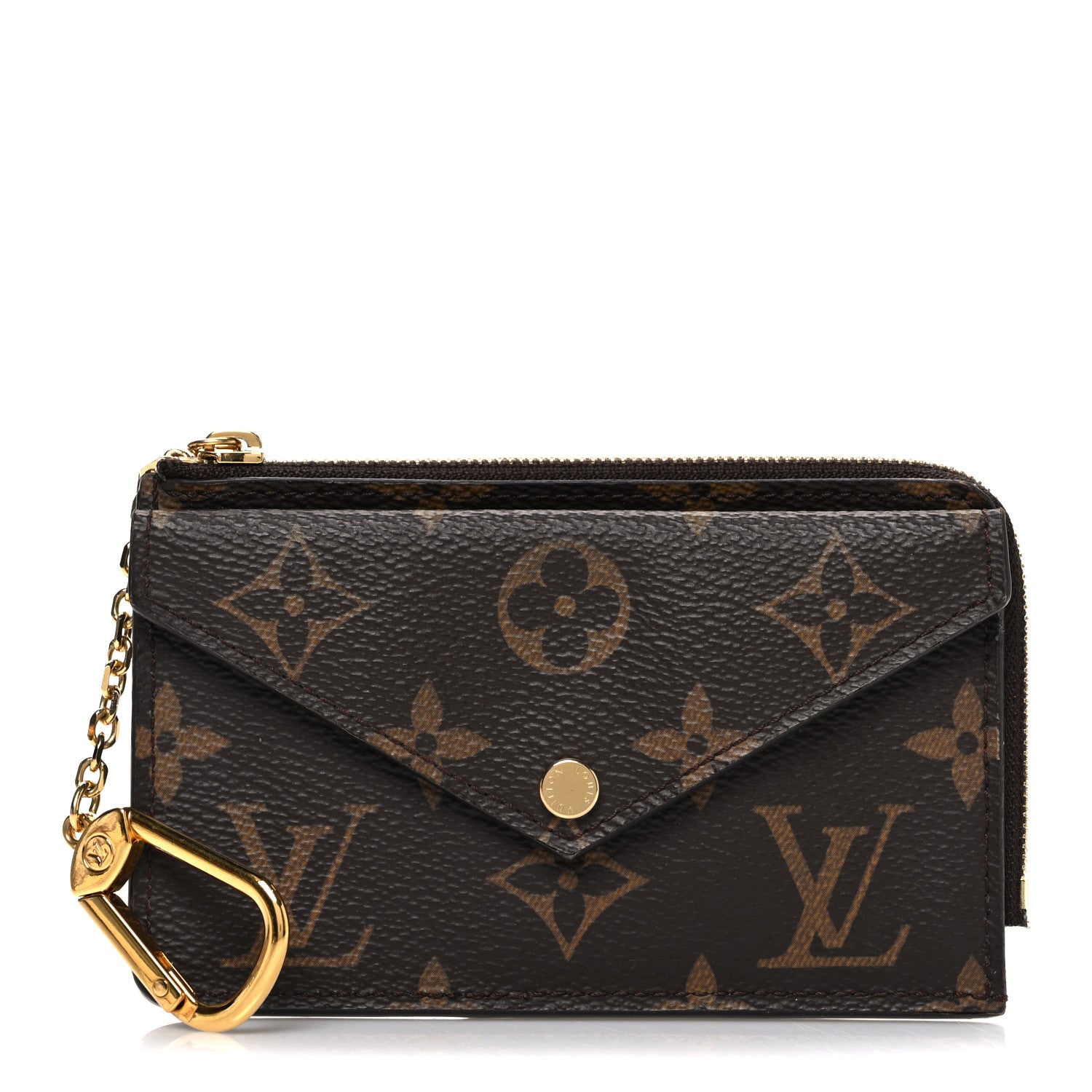 Louis Vuitton Monogram Recto Verso Card Holder Black 1 of 7