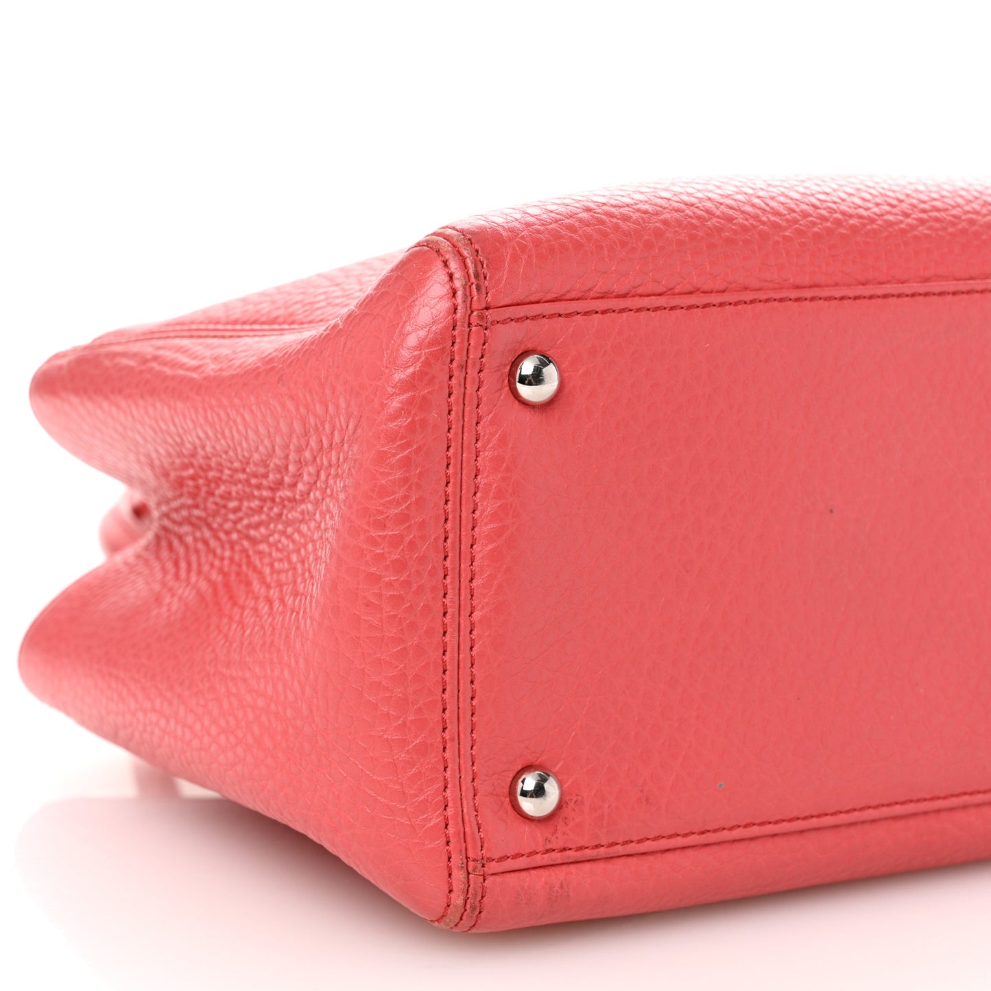 Calfskin Small Cerf Executive Shopper Tote Pink