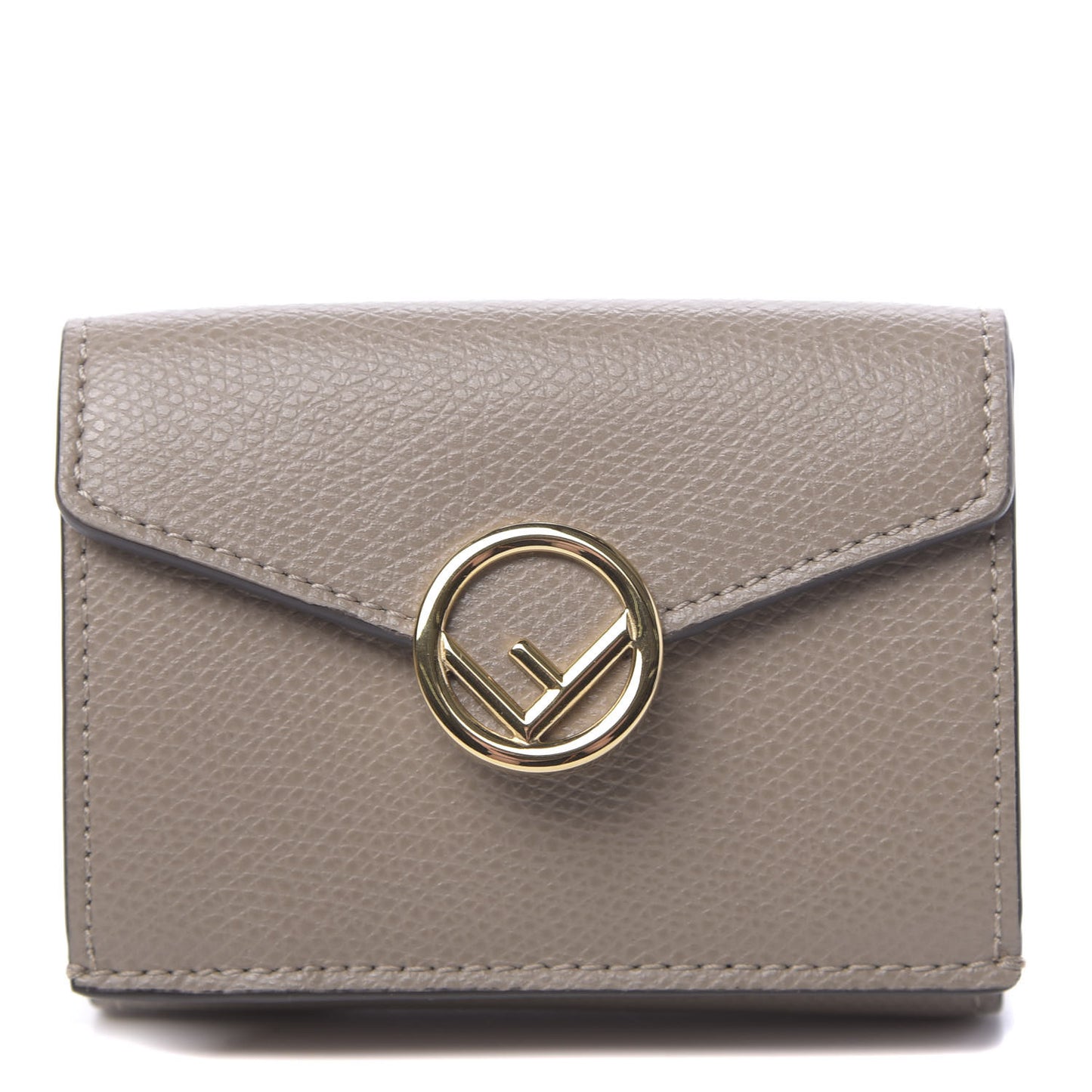 Vitello Cruise F is Fendi Micro Tri-Fold Envelope Wallet Tortora