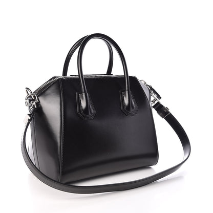 Givenchy Shiny Lord Calfskin Small Antigona Black 3 of 10