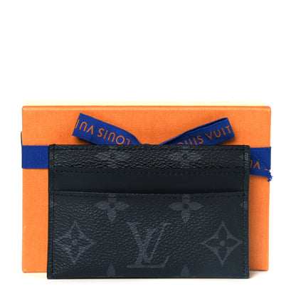 Louis Vuitton Monogram Eclipse Porte-Cartes Double Card Holder 8 of 8