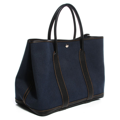 Hermes Denim Veau Negonda Garden Party Tote 36 MM 3 of 11