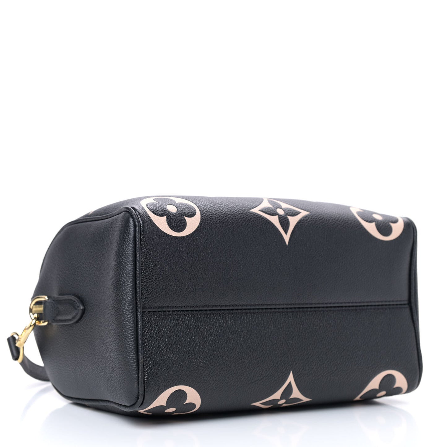 Empreinte Monogram Giant Speedy Bandouliere 25 Black Beige