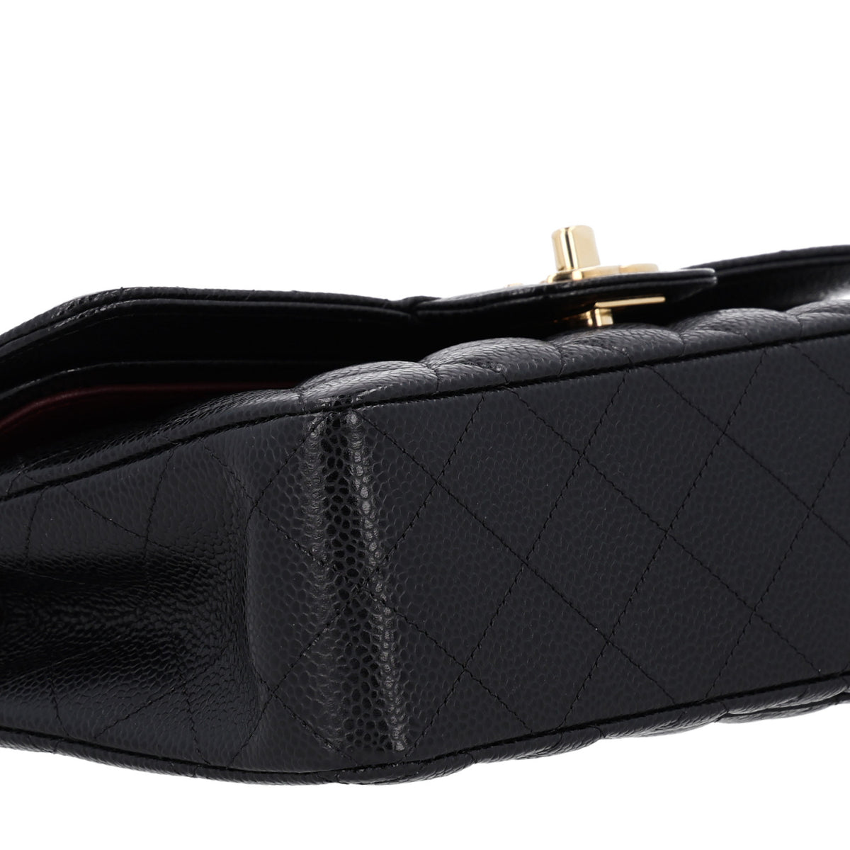 Chanel Caviar Quilted Small Double Flap Black 9 of 11