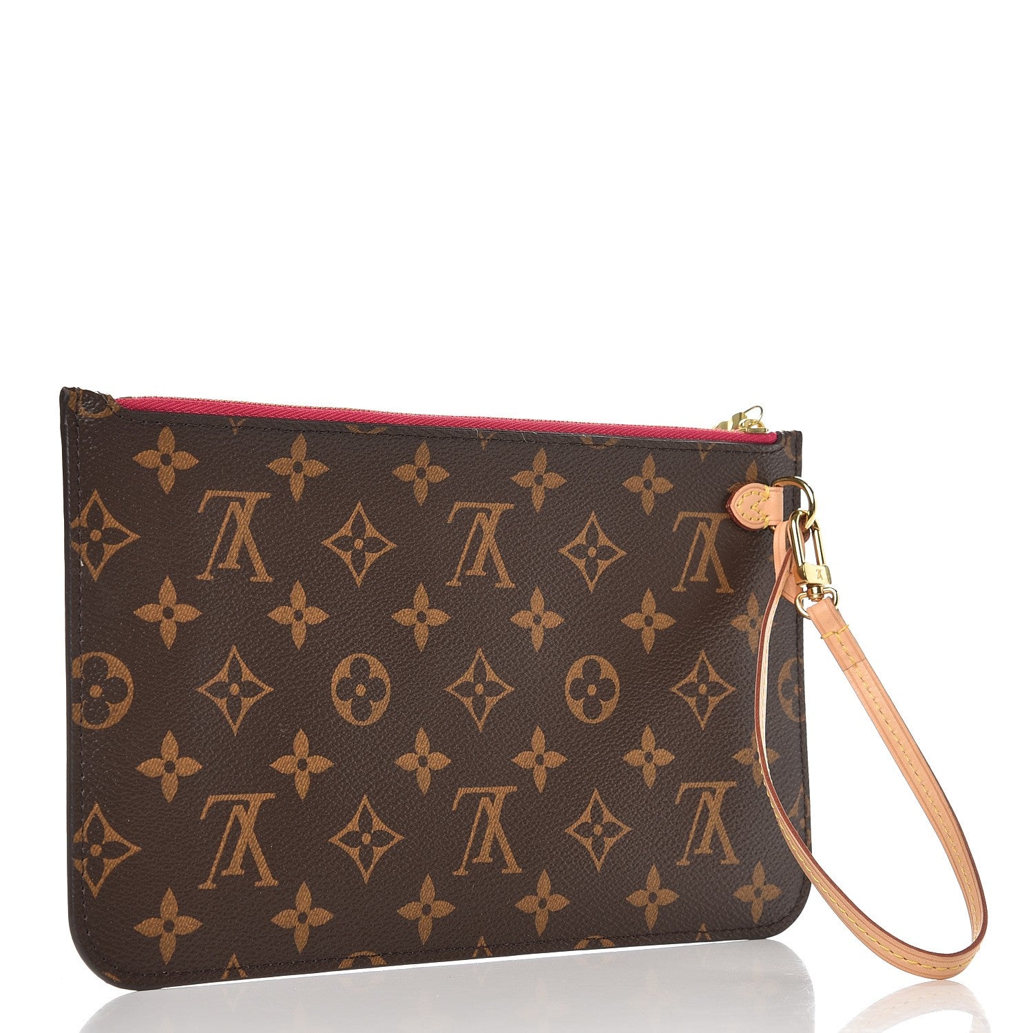 Louis Vuitton Monogram Neverfull MM GM Pochette Pivoine 3 of 7