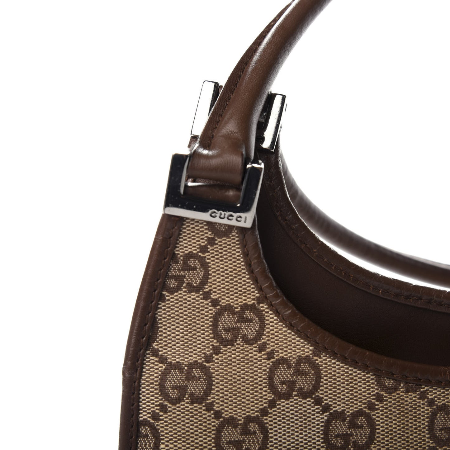 Monogram Small Bardot Bag Dark Brown