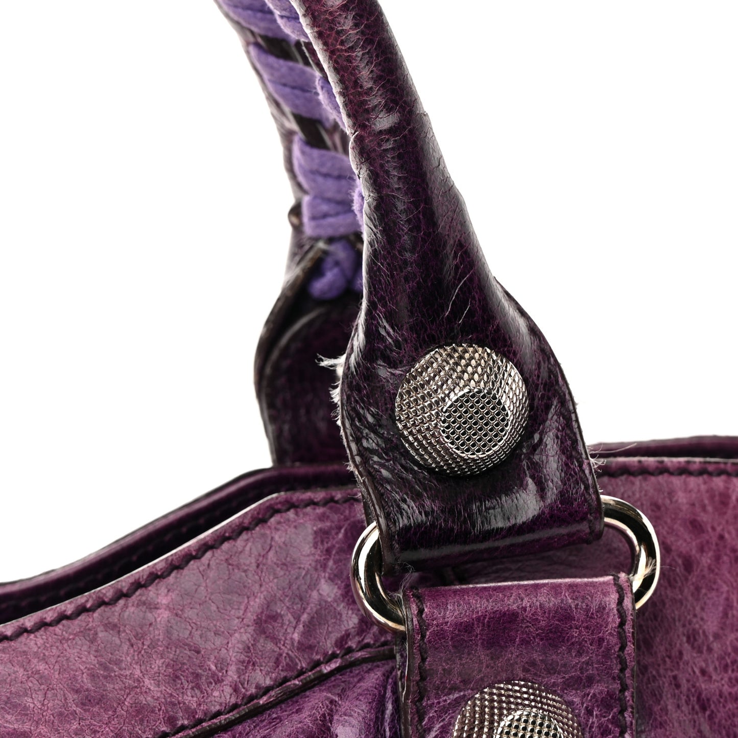 Agneau Giant 21 Silver Hardware City Raisin