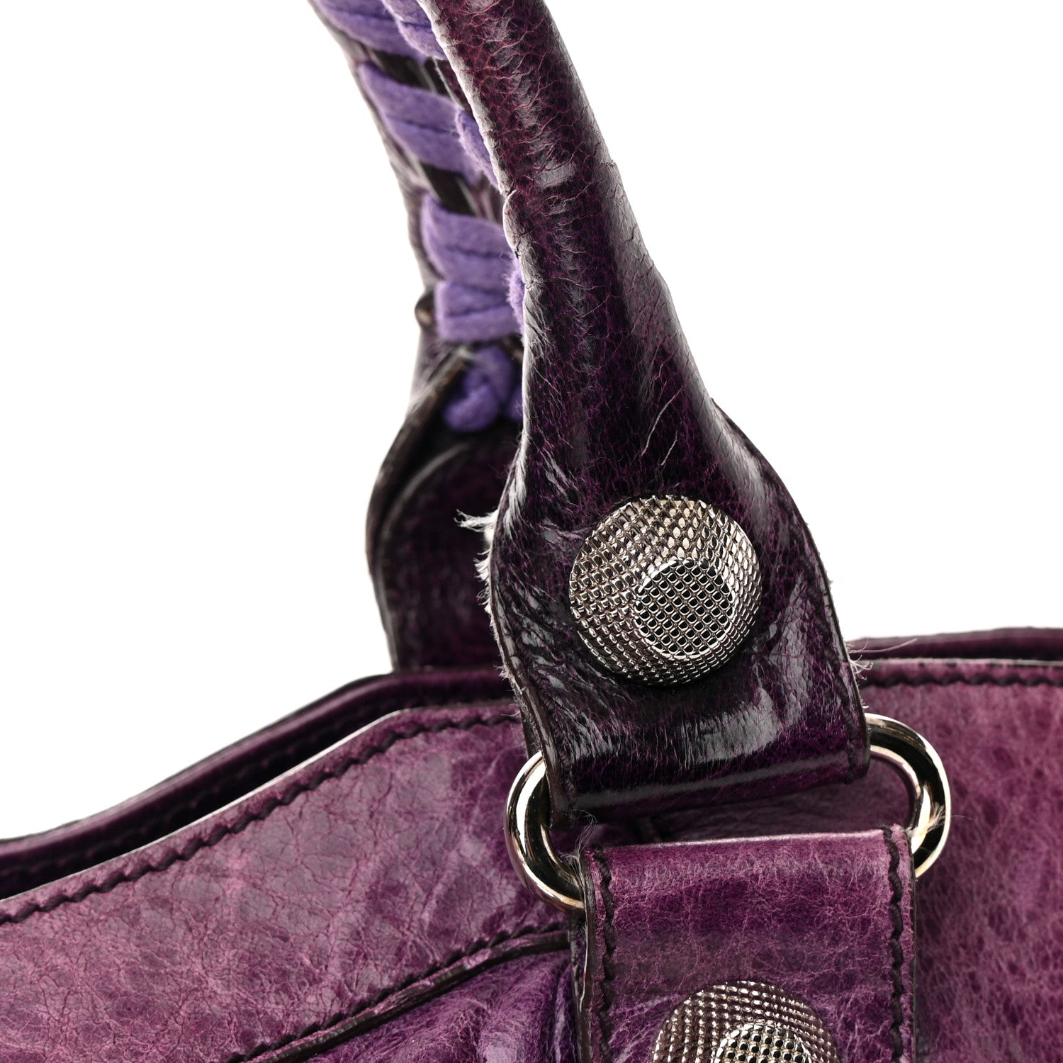 Balenciaga Agneau Giant 21 Silver Hardware City Raisin 14 of 21