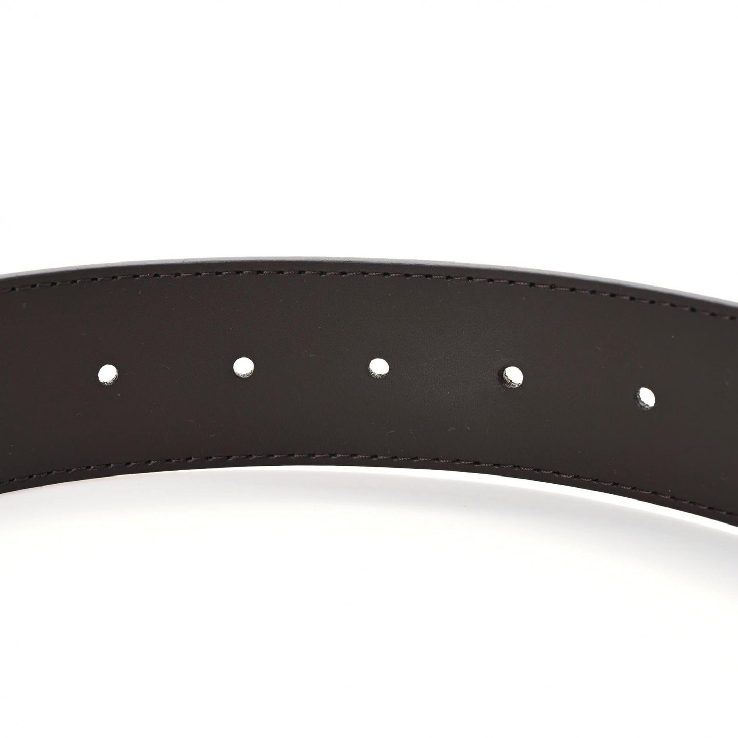 Monogram Calfskin 40mm LV Initiales Reversible Belt 95 38 Brown