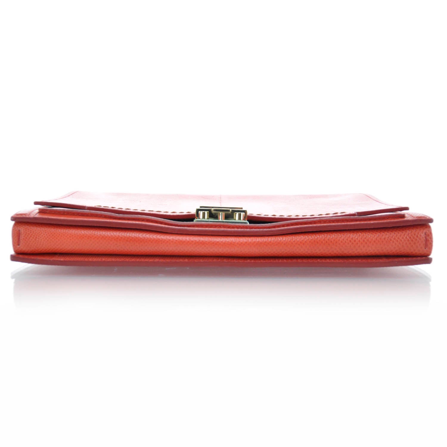 Alexander Wang LANVIN Snakeskin Partition Bag Red 5 of 8