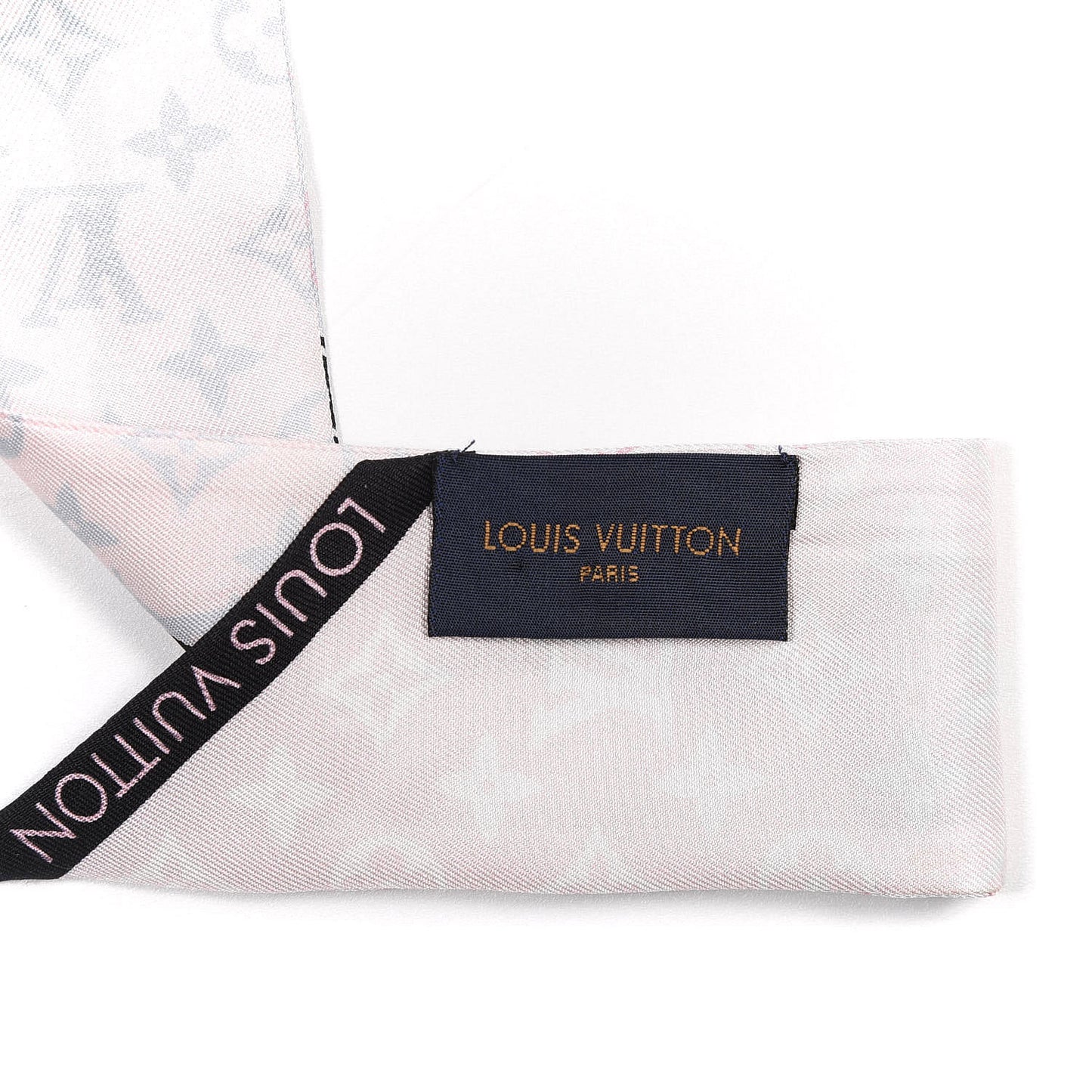 Silk Monogram Rising Confidential BB Bandeau Black Rose