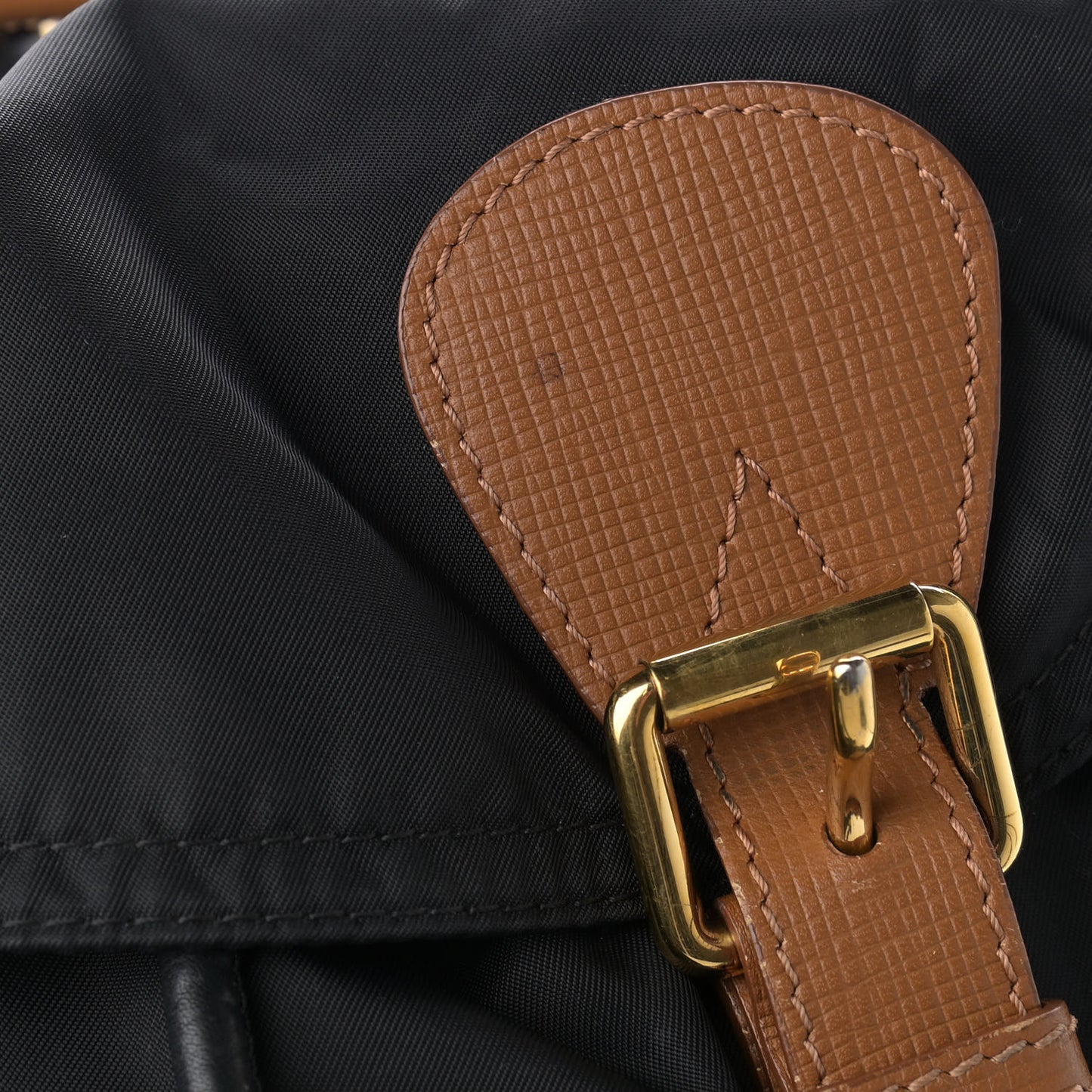 Nylon Large Rucksack Backpack Black