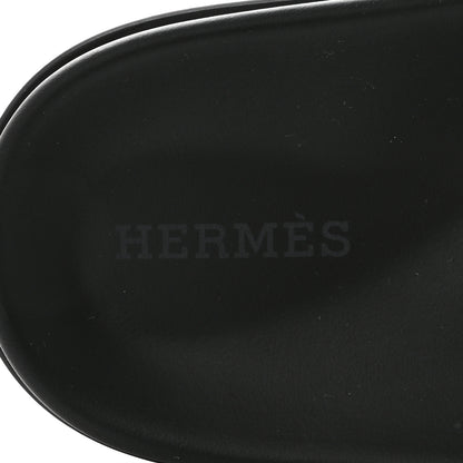 Hermes Calfskin Womens Chypre Sandals 35.5 White 7 of 10