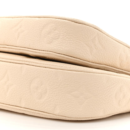 Louis Vuitton Empreinte Monogram Giant Multi Pochette Accessories Cream 9 of 14