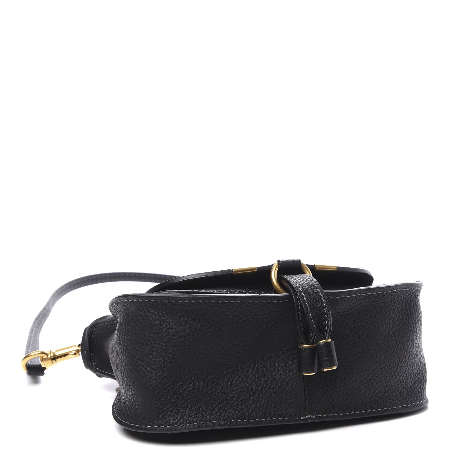Chloe Calfskin Mini Marcie Satchel Black 3 of 8