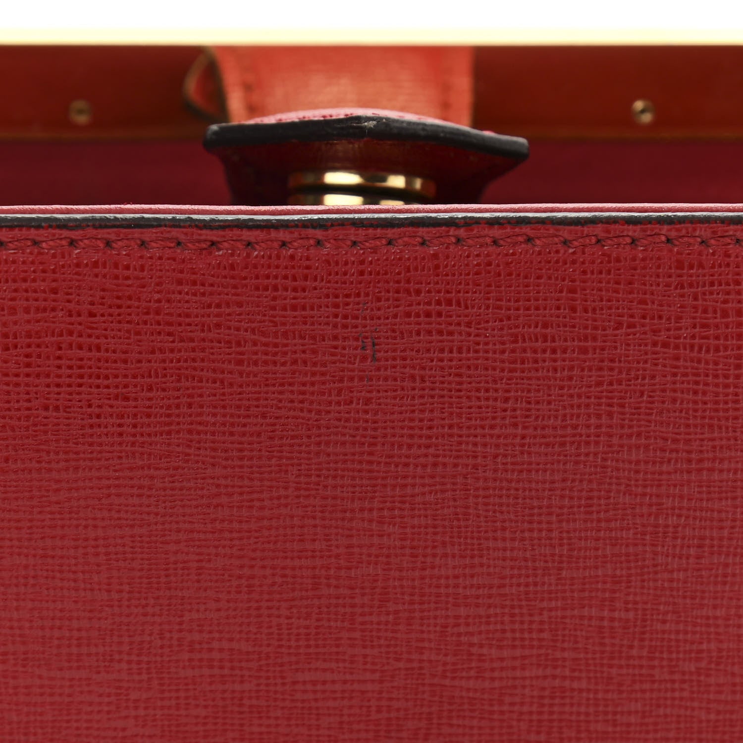Fendi Vitello Elite Flamingo Petite 2Jours Tote Mattone 13 of 16