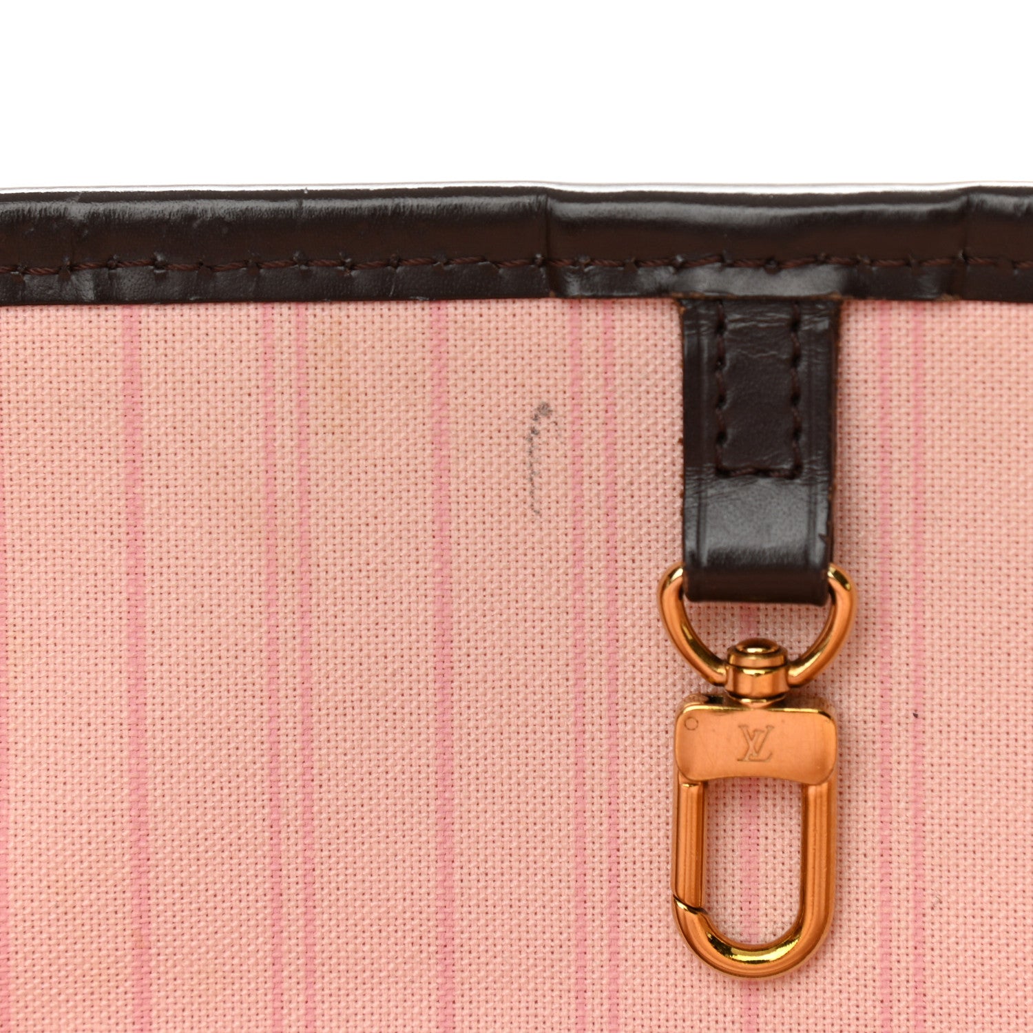 Louis Vuitton Damier Ebene Neo Neverfull MM Rose Ballerine 15 of 15