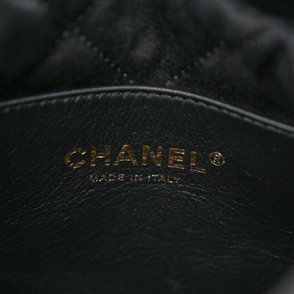 Chanel Shiny Crumpled Calfskin Quilted Pearl Mini Chanel 22 Black 6 of 11