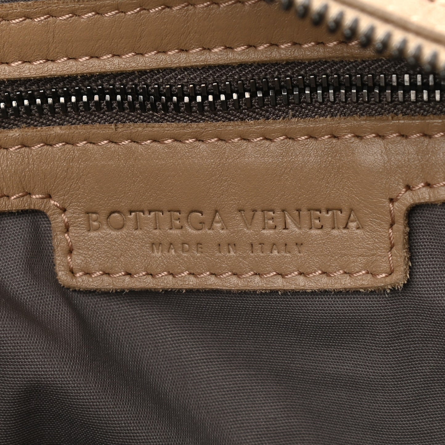 Nappa Intrecciato Sloane Hobo Walnut